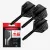 Fluturas si tija darts Target K-Flex Flight Black, fluturas No6 toll si tija medie