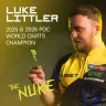   Fluturas si tija darts Target K-Flex Luke Littler Fallout, fluturas No6 si tija lunga