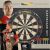 Tinta darts Target Dimitri van den Bergh cu doua seturi de sageti si linie de aruncare