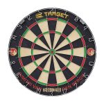 Tinta darts Target Dimitri van den Bergh cu doua seturi de sageti si linie de aruncare