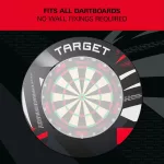 protectie perete darts Target, negru 2026