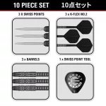 Set sageti darts steel Target Japan SP Black Marque Creed, 23g 90% wolfram