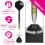 Set sageti darts steel Target Japan Mikuru Suzuki TÍhe Miracle G7.5, 22g 95% wolfram