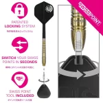 Set sageti darts steel Target Japan Harith Lim Hot Shot G3, 25g 90% wolfram