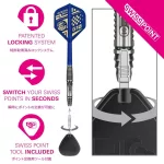 Set sageti darts steel Target Japan SP The Rising Sun G10.5, 22g 95% wolfram