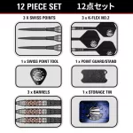 Set sageti darts steel Target Japan Charis G6, 23g 90% wolfram