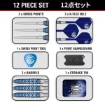 Set sageti darts steel TARGET JAPAN Toru Suzuki Sereno G3, 22g 90% wolfram