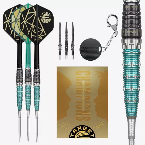 Set sageti darts steel TARGET JAPAN The Rising Miracle Limited Edition, 23g 95% wolfram