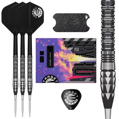 Set sageti darts steel TARGET JAPAN Mitsumasa Hoshino Pyro G12, 23g 90% wolfram