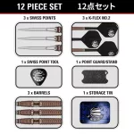 Set sageti darts steel Target SP Pul Lim The Legend G10, 23g 90% wolfram