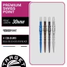   Varf darts Target Japan SP Premium Swiss Point argintiu, 30mm