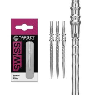   Varf darts Target Japan SP Premium Swiss Point argintiu, 35mm