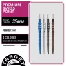   Varf darts Target Japan SP Premium Swiss Point argintiu, 35mm