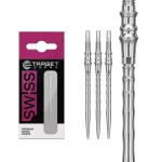 Varf darts Target Japan SP Premium Swiss Point argintiu, 40mm
