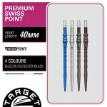 Varf darts Target Japan SP Premium Swiss Point argintiu, 40mm