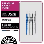 Varf darts Target Japan Premium Swiss Point albastru, 30mm