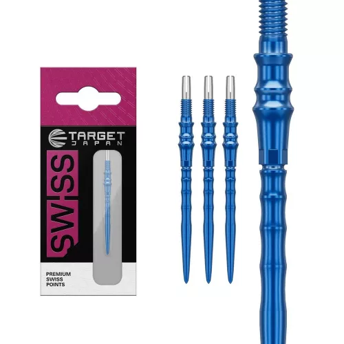 Varf darts Target Japan Premium Swiss Point albastru, 35mm