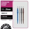 Varf darts Target Japan Premium Swiss Point albastru, 35mm