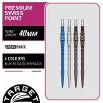 Varf darts Target Japan Premium Swiss Point albastru, 40mm