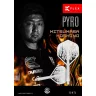   Fluturas si tija darts Target Japan Pyro alb, fluturas No2 si tija medie