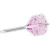 Fluturas si tija darts Target Japan K-Flex Cathy leung transparent roz, No6 si tija lunga