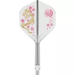 Fluturas si tija darts target Japan Junya Koikowa Smash, fluturas No2 si tija medie