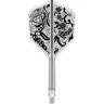   Fluturas si tija darts Target Japan K-Flex Diamond Kosuzu Iwao, fluturas No6 si tija medie