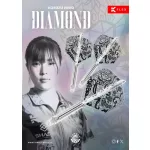Fluturas si tija darts Target Japan K-Flex Diamond Kosuzu Iwao, fluturas No6 si tija medie