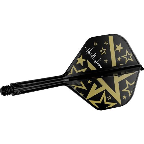 Fluturas si tija darts intr-unul Target Japan K-Flex Hot Shot, no2 fluturas si tija darts medie