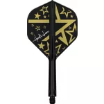 Fluturas si tija darts intr-unul Target Japan K-Flex Hot Shot, no2 fluturas si tija darts medie