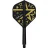 Fluturas si tija darts intr-unul Target Japan K-Flex Hot Shot, no2 fluturas si tija darts medie