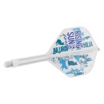 Fluturas si tija darts Target Japan K-Flex Rising Sun G2, no2 si tija medie