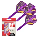 Fluturas si tija darts Target Japan K-Flex Kasumi Sato Endeavour G3, fluturas No6 si tija medie