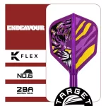 Fluturas si tija darts Target Japan K-Flex Kasumi Sato Endeavour G3, fluturas No6 si tija medie