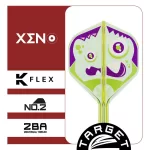 Fluturas si tija darts Target Japan K-Flex Motomu Sakai XENO, fluturas No2 si tija scurta
