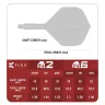   Fluturas si tija darts Target Japan K-Flex Motomu Sakai XENO, fluturas No2 si tija medie