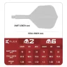   Fluturas si tija darts Target Japan K-Flex Pyro G2, fluturas no6 si tija medie