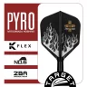   Fluturas si tija darts Target Japan K-Flex Pyro G2, fluturas no6 si tija medie