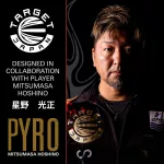 Fluturas si tija darts Target Japan K-Flex Pyro G2, fluturas no2 si tija medie