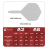   Fluturas si tija darts Target Japan K-Flex Pyro G2, fluturas no2 si tija medie