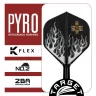   Fluturas si tija darts Target Japan K-Flex Pyro G2, fluturas no2 si tija medie