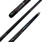 Tac biliard din doua bucati UniCues, artar, Nr. 118.