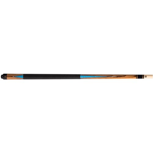 Tac biliard pool, din doua piese, McDermott G1002 Blue Denim/Zebra