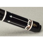 Tac biliard pool, din doua piese, McDermott G902 Black Urethane/Inlay
