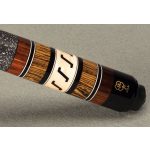 Tac biliard pool, din doua piese, McDermott G308 Bocote/Inlay