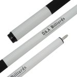 Tac pool din 2 piese D&A alb Carbon Nr. 19.