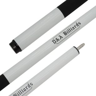 Tac pool din 2 piese D&A alb Carbon Nr. 19.