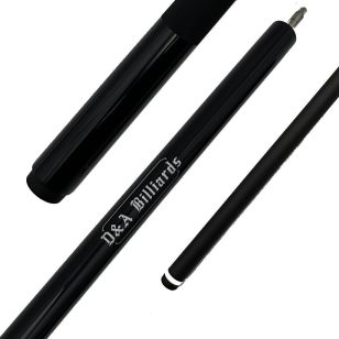 Tac billiard pool din doua piese D&A negru Carbon Nr. 20