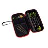 Husa darts  Harrows Smart Case, pentru 1 set, rosu-gri