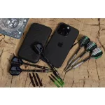 Husa darts Harrows Slimcase negru, pentru doua seturi de sageti